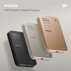 Momax Q.Mag X1 Qi2 Magnetic Wireless Power Bank 10000mAh - Gen 2