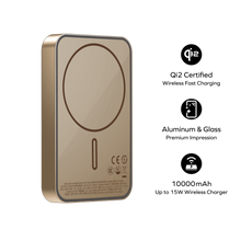 Load image into Gallery viewer, Momax Q.Mag X1 Qi2 Magnetic Wireless Power Bank 10000mAh - Gen 2
