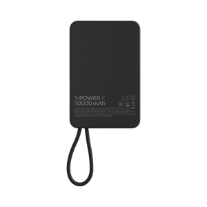 Momax 1-Power X 10000mAh Power Bank With Built-In USB-C Cable