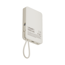 Load image into Gallery viewer, Momax 1-Power X 10000mAh Power Bank With Built-In USB-C Cable
