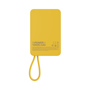 Momax 1-Power X 10000mAh Power Bank With Built-In USB-C Cable