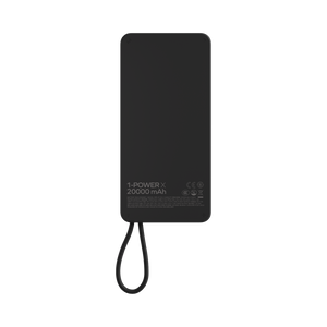 Momax 1-Power X 20000mAh Power Bank With Built-In USB-C Cable