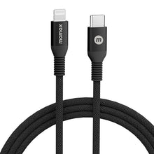 Load image into Gallery viewer, Momax EliteLink 1.2M Braided Fast Charging USB-C to Lightning Cable
