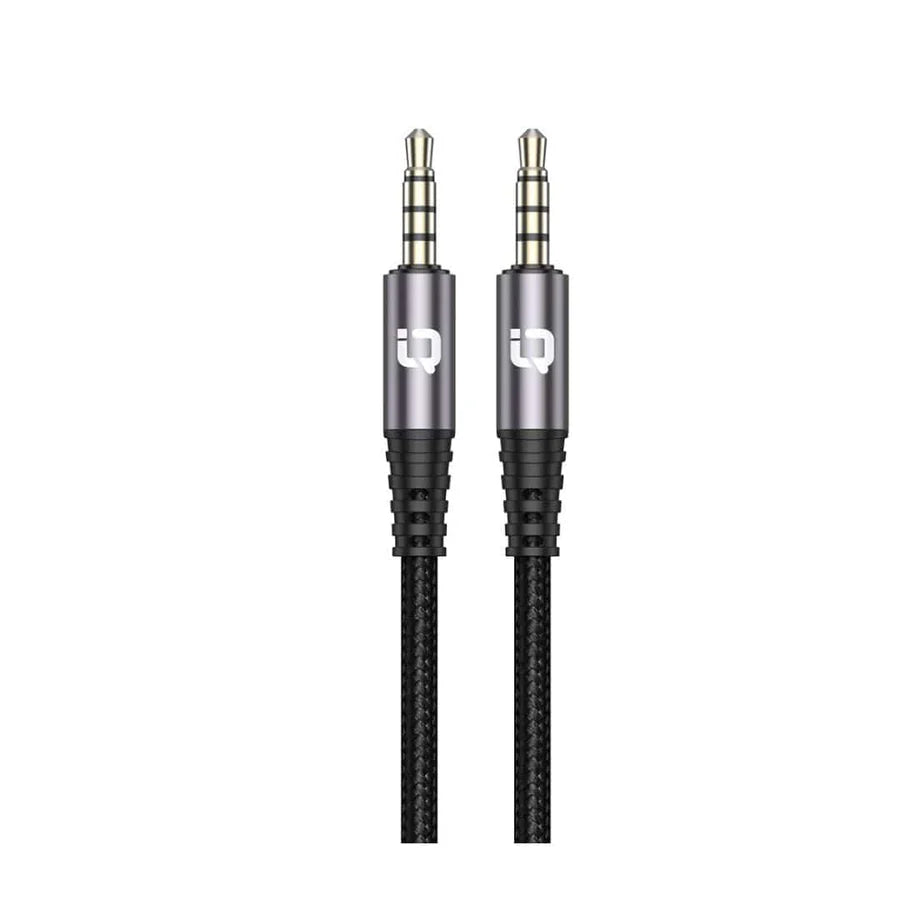 IQ Touch AudioLink-AUX 3.5MM AUX to 3.5MM AUX Audio Cable - Black