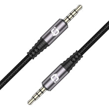 Load image into Gallery viewer, IQ Touch AudioLink-AUX 3.5MM AUX to 3.5MM AUX Audio Cable - Black
