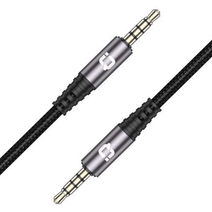 IQ Touch AudioLink-AUX 3.5MM AUX to 3.5MM AUX Audio Cable - Black