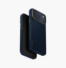 Load image into Gallery viewer, UNIQ Keva Edge Slimline 100% Aramid Carbon Fiber iPhone 17 Pro Case
