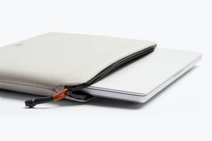 Lite Laptop Sleeve- Chalk (Leather Free)