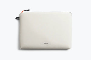Lite Laptop Sleeve- Chalk (Leather Free)