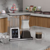 LePresso Crystal Brew 220-240V Drip Coffe Machine With LCD Control - Silver