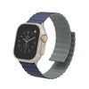 Levelo Cosmo Watch Strap for Apple Watch Ultra 49mm/Series 45mm- Blue/Gray