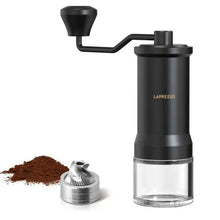 Load image into Gallery viewer, LePresso High Precision Conical Burr Grinder ( Glass Container ) 35g - Black
