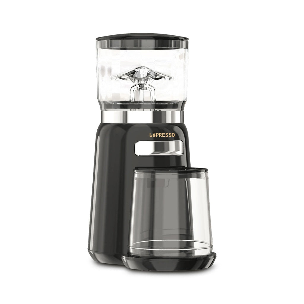 LePresso High Performance Coffee Bean Grinder - Black