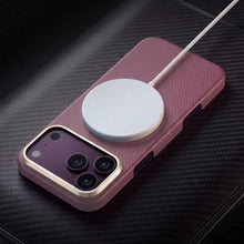 Load image into Gallery viewer, Levelo Sergei Kevlar 1500D Aramid Fiber Case for iPhone 18 Pro Series
