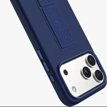 Load image into Gallery viewer, Levelo Morphix Silicone GripStand Case for iPhone 17 Pro Max - Dark Blue
