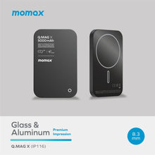 Load image into Gallery viewer, MOMAX Q.MAG X 5000mAh 15W MAGSAFE WIRELESS POWER BANK
