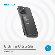 Load image into Gallery viewer, MOMAX Q.MAG X 5000mAh 15W MAGSAFE WIRELESS POWER BANK
