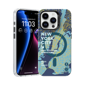 Benks Magnetic City Case iPhone 14 Pro - New York