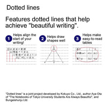Load image into Gallery viewer, Kokuyo Campus Notebook Smart Campus Size B5 6mm Dotted Rule 30 Sheets
