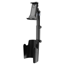 Load image into Gallery viewer, Porodo Blue Car Cup Phone Holder with Extended Length - Black
