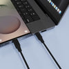 Powerology PD 100W Power Sync Weave USB-C to USB-C 2M - Gray