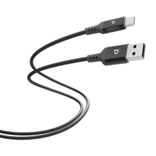 Load image into Gallery viewer, Powerology PD 20W Power Sync Weave USB-A to USB-C 2M - Gray
