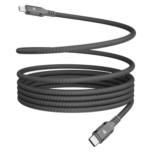 Powerology Maglink Weave Magnetic USB-C 1.2m Cable PD 60W Metal Plug Nylon Braided