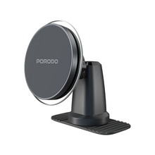 Load image into Gallery viewer, Porodo Magsafe Magnetic Air Vent &amp; Dash Mount - Black

