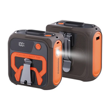 Load image into Gallery viewer, Porodo Lifestyle Multifunction Cooling Waist Fan - Brown/Orange
