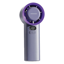 Load image into Gallery viewer, Porodo Lifestyle Chillo Glacia Portable Handheld Fan with Semiconductor Cooling - Grey
