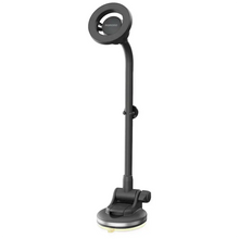 Load image into Gallery viewer, Porodo Vindex Magnetic Car Mount with Extended Flexible Pole - Black
