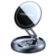 Load image into Gallery viewer, Porodo Aromatic Foldable Phone Holder with Aromatherapy Diffuser - Gray
