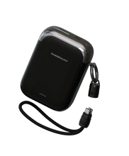 Load image into Gallery viewer, Powerology Bahamas 20000mAh with PD22.5W Type C &amp; 20W Lightning Input and Output Powerbank with C to C Cable - Black
