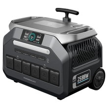 Load image into Gallery viewer, Powerology Solar Input Portable 640000mAh Generator - Black
