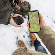 Load image into Gallery viewer, Powerology Smart Tag Accelerometer with Real-Time Updates - Black
