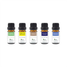Load image into Gallery viewer, Powerology Luxury Essential Oil Set: 5 Fragrance Oils 10ml
