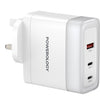 Powerology Lunex Series 3-Port Fast Charging Adapter 100W