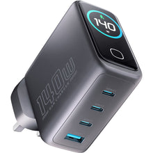 Load image into Gallery viewer, Powerology Voltflow GaN Wall Charger with PD 140W
