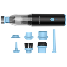 Load image into Gallery viewer, Powerology TurboVac 6000mAh Portable Multifunctional Vacuum Cleaner with LED Light - Black/Blue
