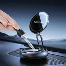 Load image into Gallery viewer, Porodo Aromatic Foldable Phone Holder with Aromatherapy Diffuser - Gray
