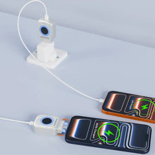 Load image into Gallery viewer, Porodo Auto Release Smart Auto-Cutoff Charging Adapter - Silver
