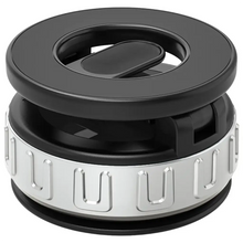 Load image into Gallery viewer, Porodo Blue ClingX 360° Rotatable Adjustable Vacuum Magsafe Suction Holder - Black
