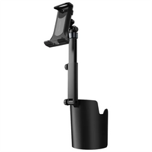 Load image into Gallery viewer, Porodo Blue Car Cup Phone Holder with Extended Length - Black
