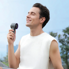 Load image into Gallery viewer, Porodo Lifestyle Chillo Glacia Portable Handheld Fan with Semiconductor Cooling - Grey
