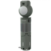 Load image into Gallery viewer, Porodo Lifestyle Foldable Lantern LED Camping Light with Tripod Base &amp; RGB Lighting - Green
