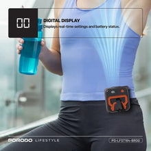 Load image into Gallery viewer, Porodo Lifestyle Multifunction Cooling Waist Fan - Brown/Orange
