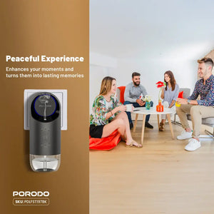 Porodo Lifestyle Wall Plug-In Essential Oil Diffuser
