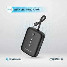 Load image into Gallery viewer, Powerology 10000mAh Power Bank 20W PD - Black
