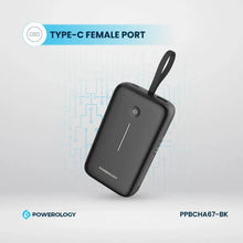 Load image into Gallery viewer, Powerology 20000mAh Power Bank 30W PD - Black
