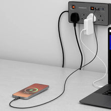 Load image into Gallery viewer, Powerology 4AC 2990W Power Strip - Black
